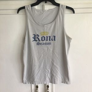Full send Rona season cotton tank top
